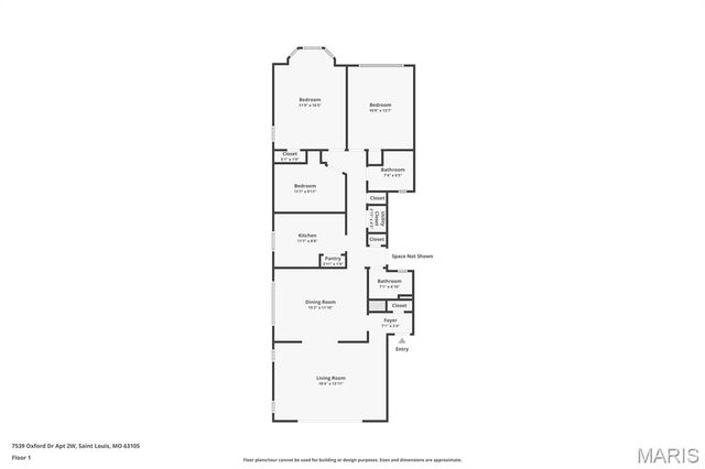 7539 Oxford Drive 2W, Clayton, MO 63105