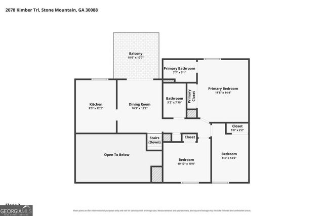 2078 Kimber Trail, Stone Mountain, GA 30088