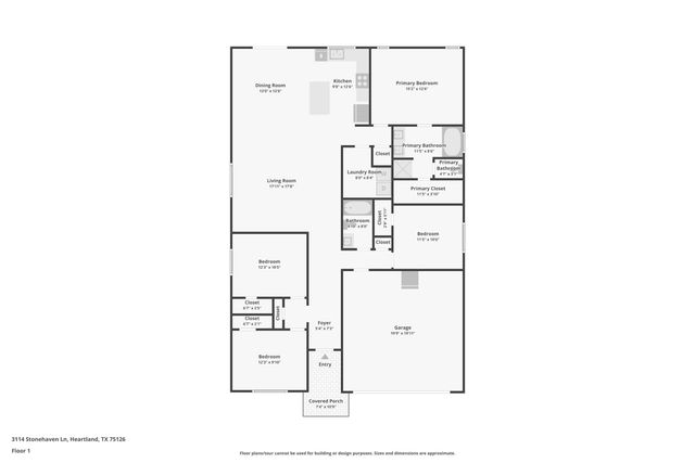 3114 Stonehaven Lane, Forney, TX 75126