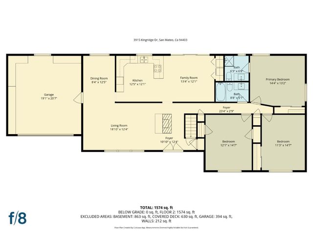 3915 Kingridge Drive, San Mateo, CA 94403