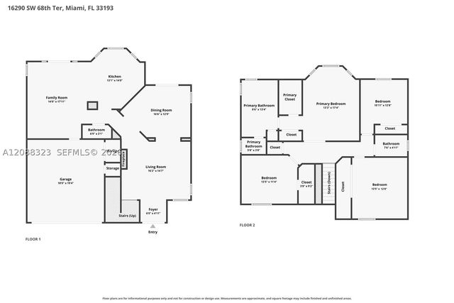 16290 SW 68th Ter, Miami, FL 33193