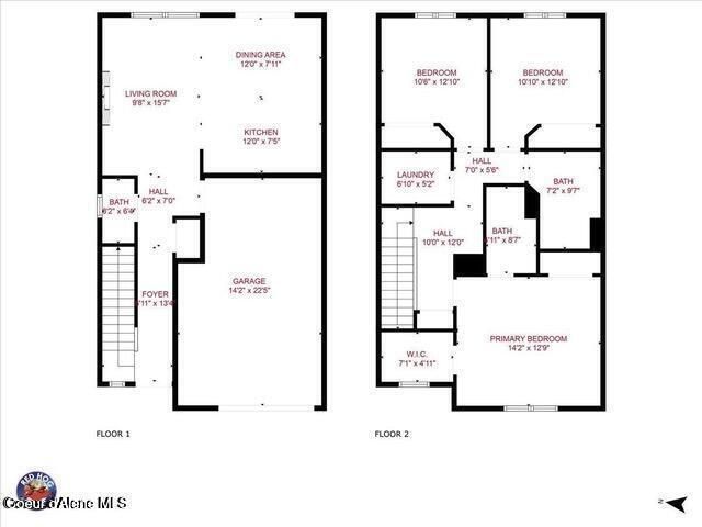 206 E LOBO LOOP, Hayden, ID 83835