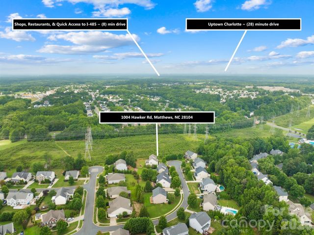 1004 Hawker Road, Matthews, NC 28104