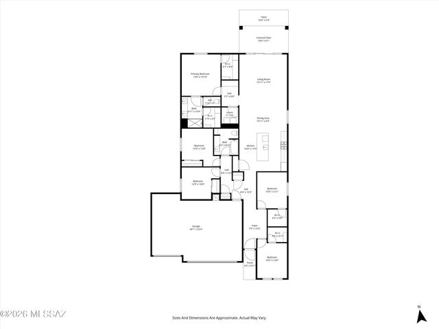 10836 W Perenosa Place, Marana, AZ 85653