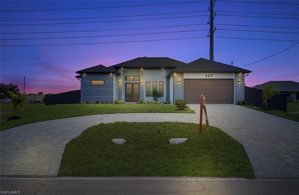 Image 1 of property listing at 407 El Dorado BLVD N, Cape Coral, FL 33993