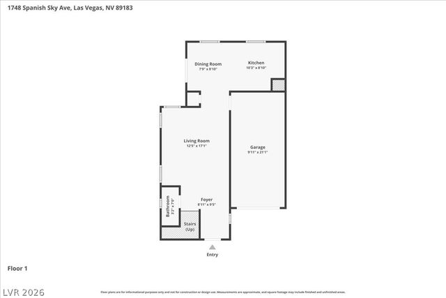 1748 Spanish Sky Avenue, Las Vegas, NV 89183
