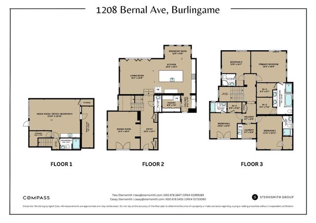 1208 Bernal Avenue, Burlingame, CA 94010