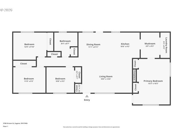 3708 KIRSTEN St, Eugene, OR 97404