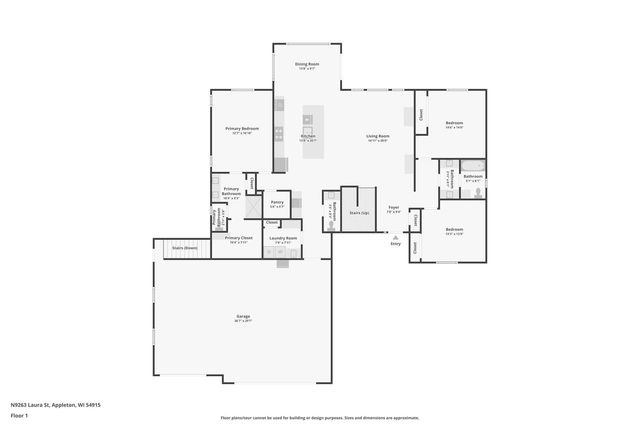 N9263 LAURA STREET, Appleton, WI 54915