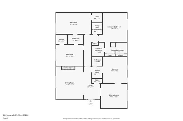 316 Laurens Street SW Unit C, Aiken, SC 29801