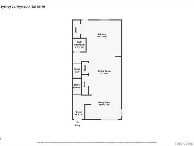 227 N Sydney Court, Plymouth, MI 48170