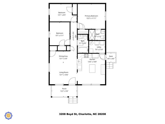 3208 Boyd Street, Charlotte, NC 28208