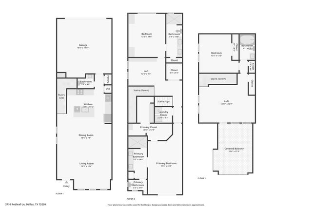 3710 Red Leaf Lane, Dallas, TX 75209