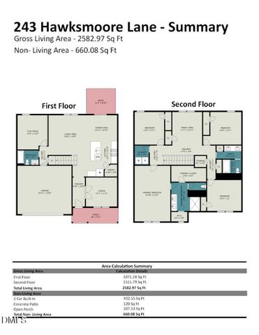 243 Hawksmoore Lane, Lillington, NC 27546
