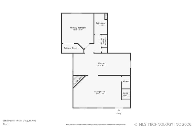 22352 W Coyote Trail, Sand Springs, OK 74063