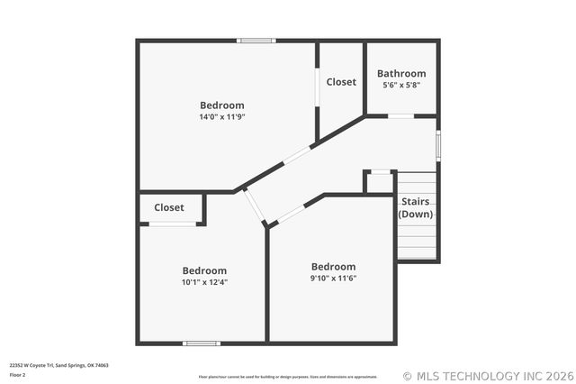 22352 W Coyote Trail, Sand Springs, OK 74063