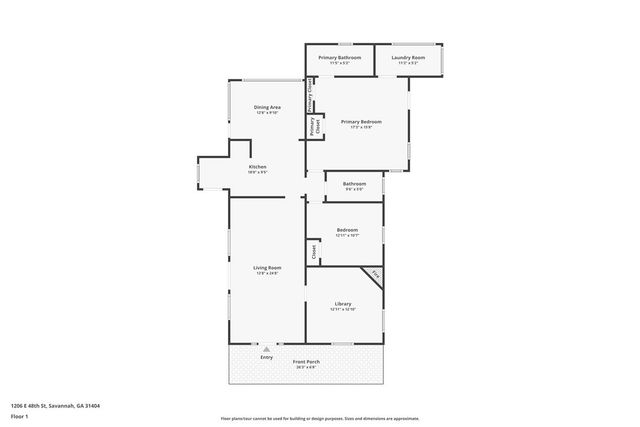 1206 E 48th Street Cottage, Savannah, GA 31404