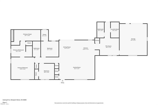 2 Jonquil LN, Newport News, VA 23606