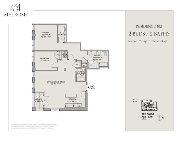 434 W Melrose Street 302, Chicago, IL 60657