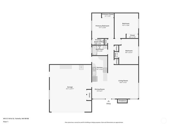 4913 S 161st Street, Tukwila, WA 98188