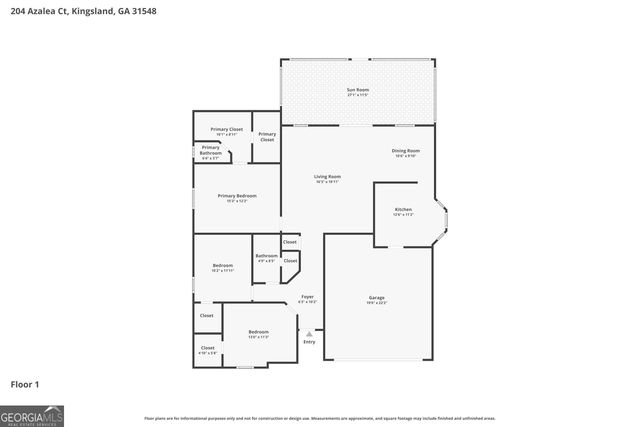 204 Azalea Court, Kingsland, GA 31548