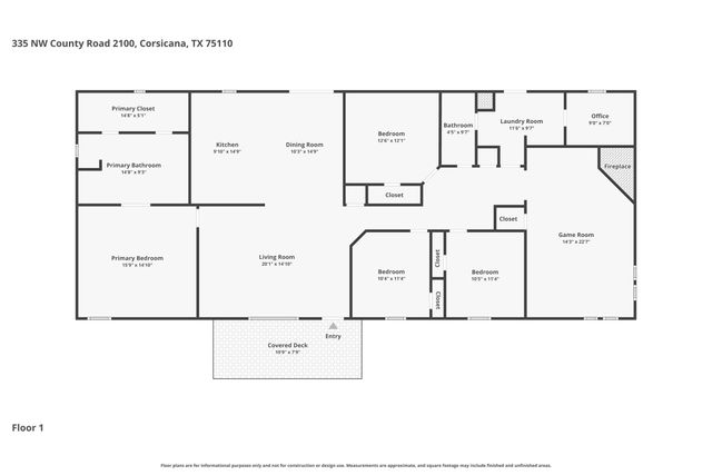 335 County Road 2100, Corsicana, TX 75110