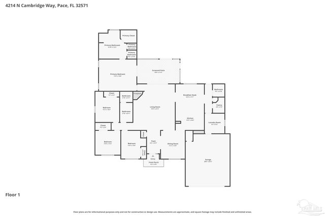 4214 N Cambridge Way, Pace, FL 32571