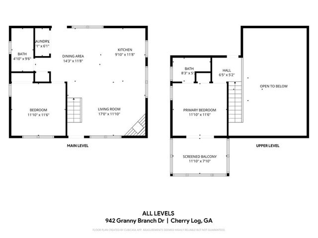 942 Granny Branch Drive, Cherry Log, GA 30522