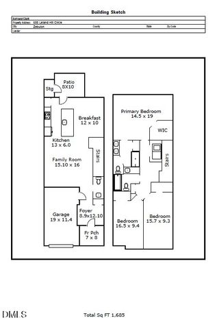 685 Leland Hill Circle, Zebulon, NC 27597