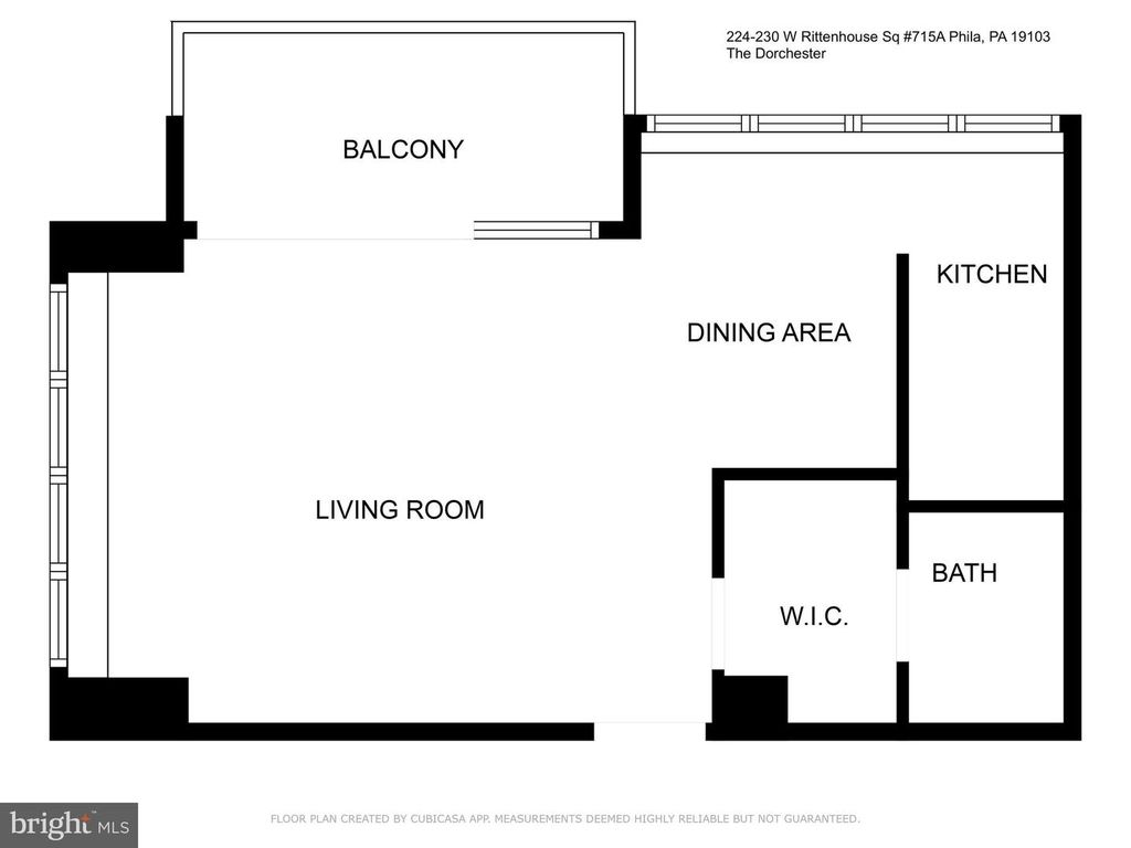 224-30 W RITTENHOUSE SQ #715A, Philadelphia, PA 19103