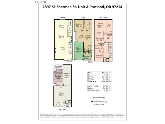 2897 Se SHERMAN St A, Portland, OR 97214