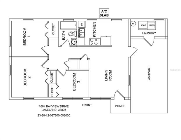 1664 BAYVIEW DRIVE, Lakeland, FL 33805