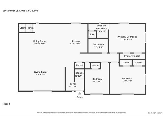 5866 Parfet Ct, Arvada, CO 80004