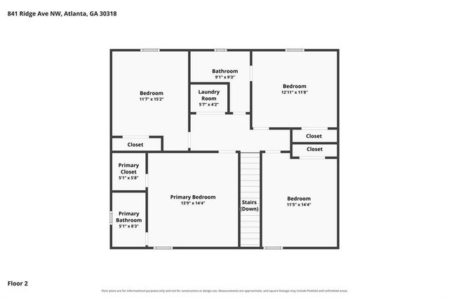 841 Ridge Avenue NW, Atlanta, GA 30318