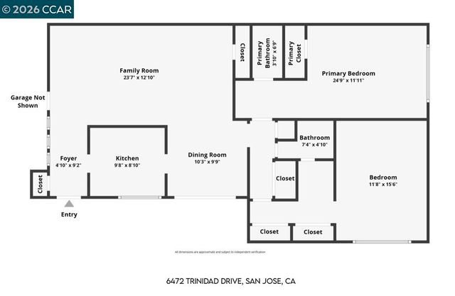 6472 Trinidad Dr, San Jose, CA 95120