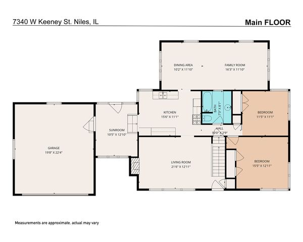 7340 W Keeney Street, Niles, IL 60714