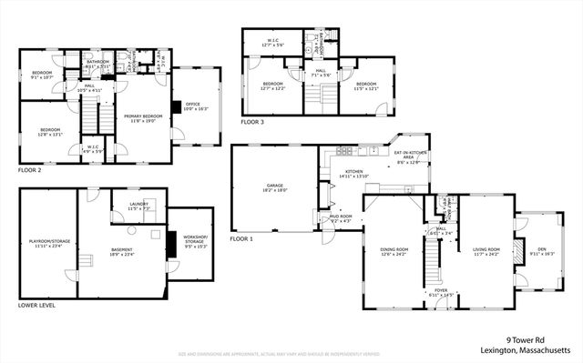 9 Tower Rd, Lexington, MA 02421