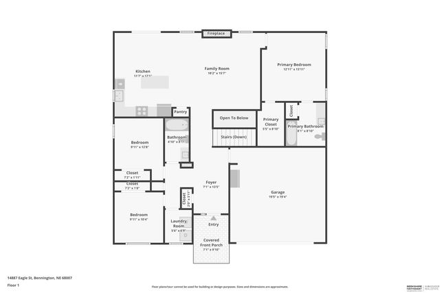 14887 Eagle Street, Bennington, NE 68007