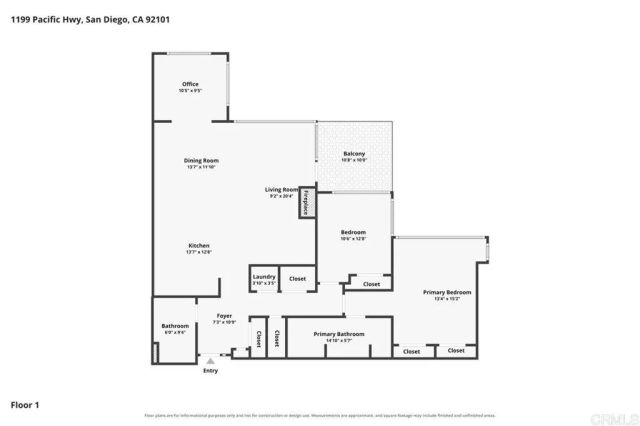1199 Pacific Highway 1805, San Diego, CA 92101