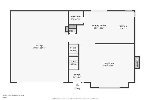 16203 W 157 Terrace, Olathe, KS 66062