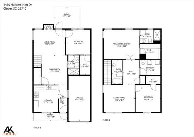 1430 Harpers Inlet Drive, Clover, SC 29710