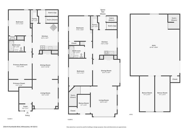 2532 N Humboldt BOULEVARD, Milwaukee, WI 53212