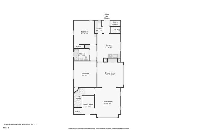 2532 N Humboldt BOULEVARD, Milwaukee, WI 53212