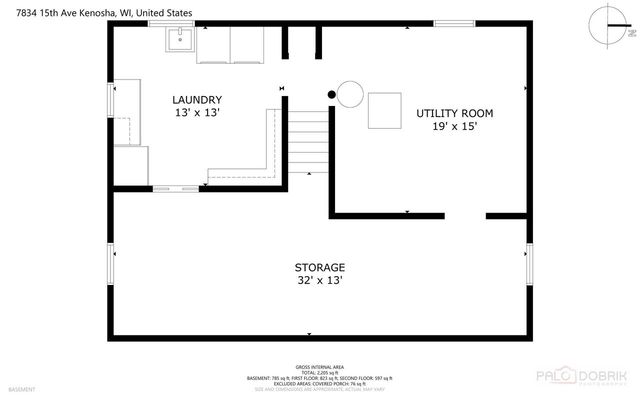 7834 15th AVENUE, Kenosha, WI 53143