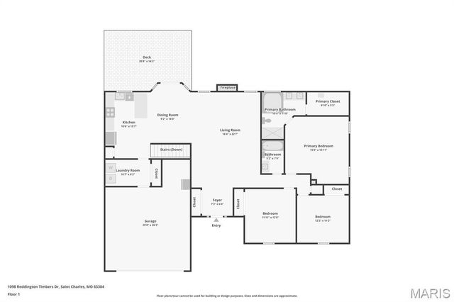 1098 Reddington Timbers Drive, St Charles, MO 63304