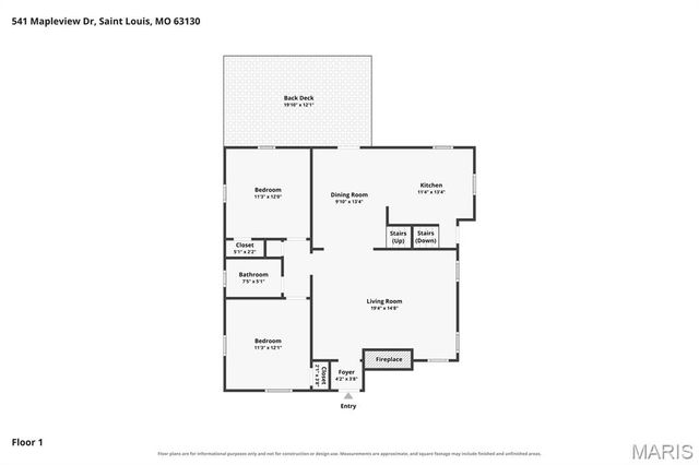 541 Mapleview Drive, University City, MO 63130