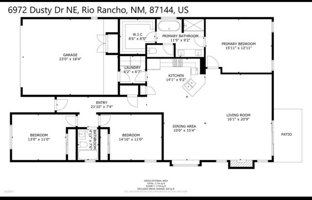 6972 Dusty Drive NE, Rio Rancho, NM 87144