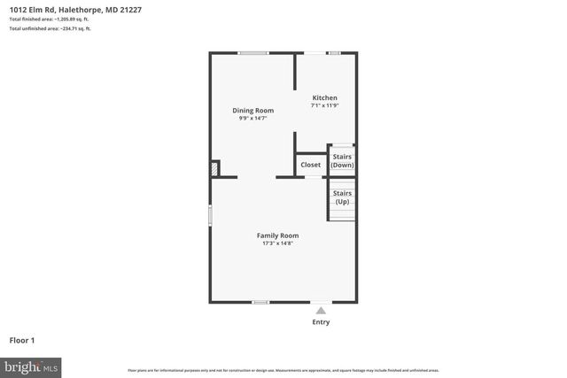 1012 ELM RD, Halethorpe, MD 21227