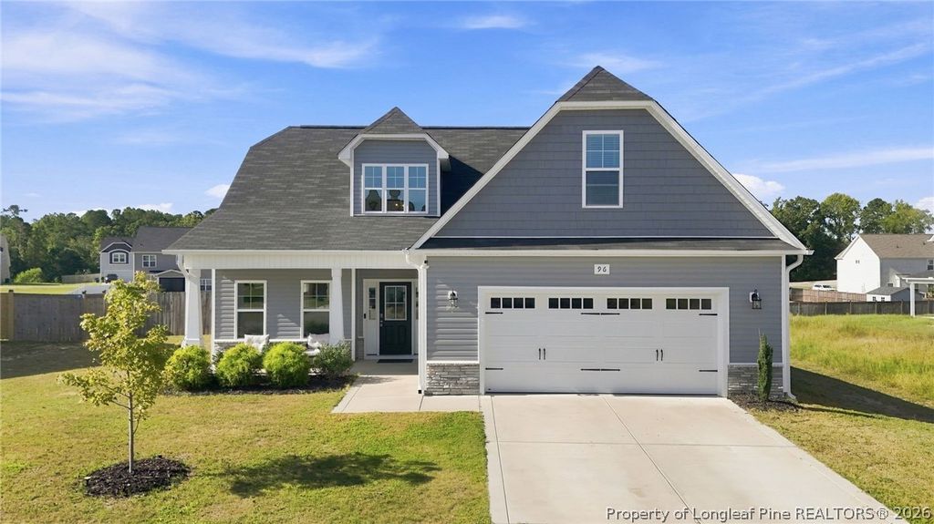 96 Hungry Creek Drive, Erwin, NC 28339 — exterior