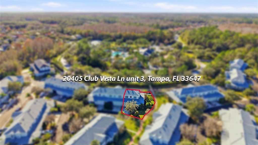 Image 61 of property listing at 20405 CLUB VISTA LANE 3, Tampa, FL 33647
